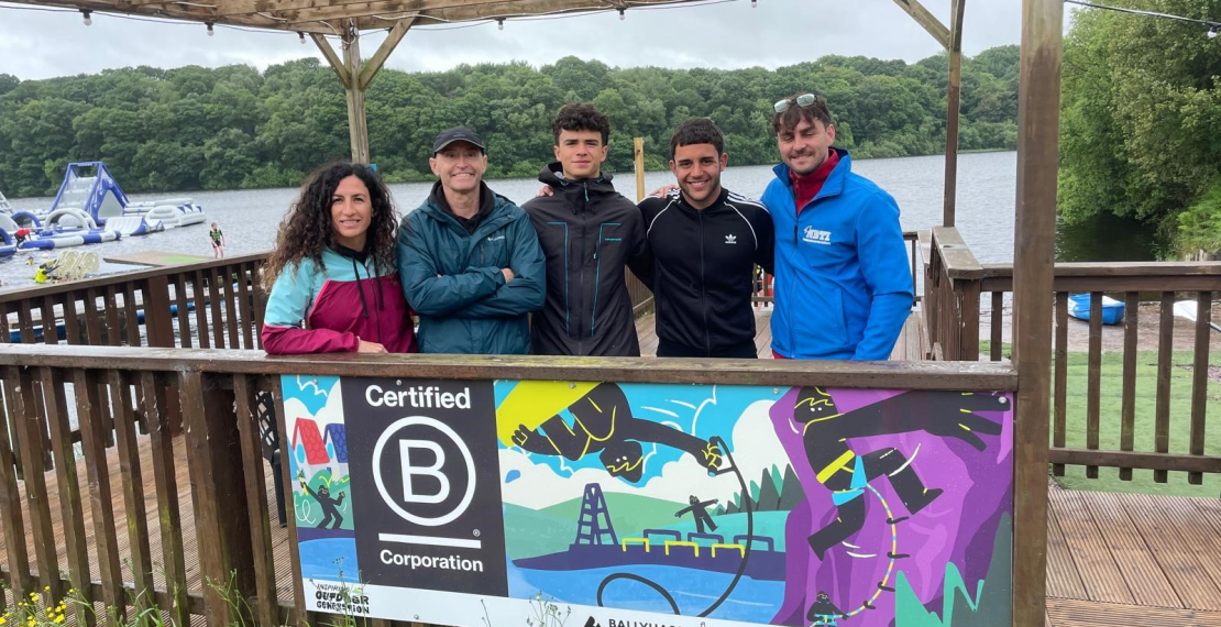 El profesor Juan Félix López visita a los alumnos del CFGM Guía en el Medio Natural y de Tiempo Libre en Irlanda